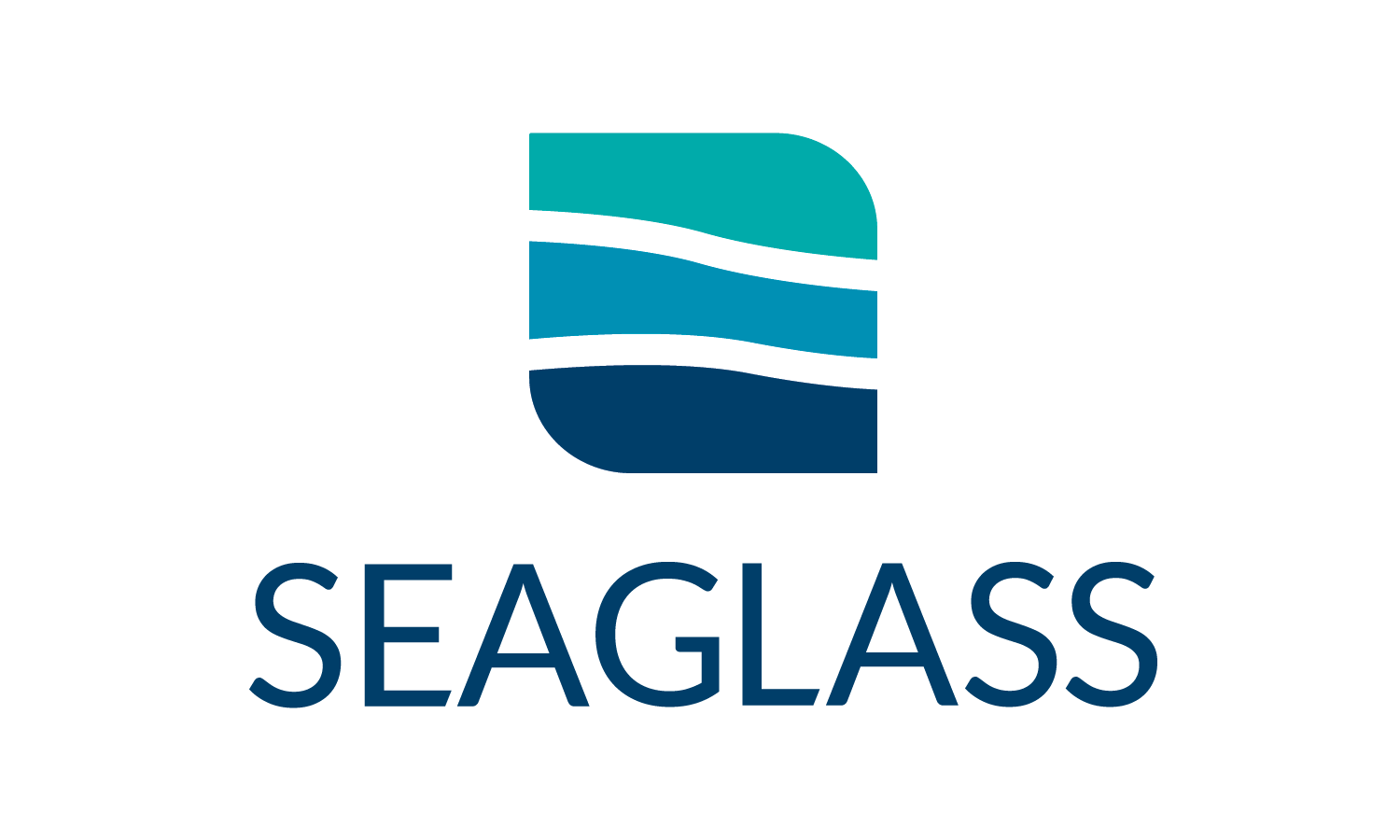 Sea Glass Logo Vertical